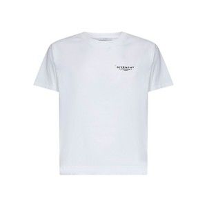 Givenchy Crew Neck Cotton T-Shirt With Logo Detail - NWT
